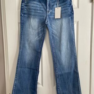 Women’s Blue Denim Jeans - Classic Mid Wash